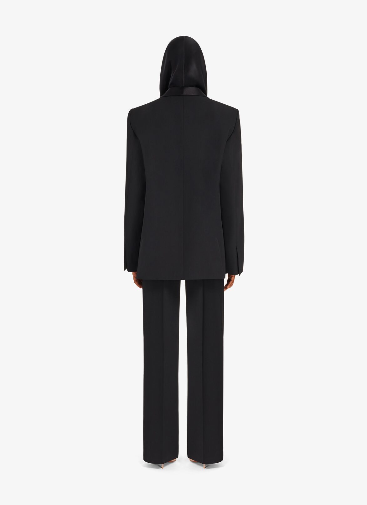 Tailored High-waist Trousers ALAÏA BLACK TAILORED HIGH-WAIST TROUSERS